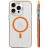 Dėklas Aizmugurējais vāciņš Evelatus Apple iPhone 16 Pro Suitcase MagSafe Case Transparent Oranžinis 4752192092559 EVEAPP16PSMCTO (4752192092559)