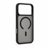 Aizmugurējais vāciņš Evelatus Apple iPhone 18 Pro Max Sidabrinis-Shield Skin Feel 2-in-1 MagSafe Case Juodas