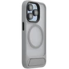 Dėklas Aizmugurējais vāciņš Evelatus Apple iPhone 15 Rubber Coated MagSafe With Stand Case Sidabrinis 4752192092306 EVEAPP15RMSCS (4752192092306)