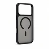 Aizmugurējais vāciņš Evelatus Apple iPhone 18 Pro Max Sidabrinis-Shield Skin Feel 2-in-1 MagSafe Case Juodas