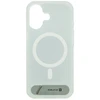 Dėklas Aizmugurējais vāciņš Evelatus Apple iPhone 17 Rubber Coated MagSafe With Stand Case Sidabrinis 4752192105440 EVEAPP17RCMSCS (4752192105440)