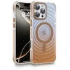 Dėklas Back Cover Evelatus Apple iPhone 16 EchoWave Clear MagSafe Gold