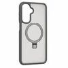 Dėklas Aizmugurējais vāciņš Evelatus Samsung Galaxy A17 4G / A17 5G Shield Case With MagSafe & Stand Matte Ring Smoke Pilkas 4752192108502 EVESAMA17SCMSMRSG (4752192108502)