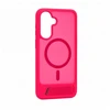 Dėklas Aizmugurējais vāciņš Evelatus Samsung Galaxy A17 4G / A17 5G Rubber Coated MagSafe With Stand Case Hot Rožinė