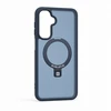 Dėklas Aizmugurējais vāciņš Evelatus Samsung Galaxy A17 4G / A17 5G Shield Case With MagSafe & Stand Matte Ring Navy Mėlyna 4752192108519 EVESAMA17SCMSMRNB (4752192108519)