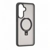Dėklas Aizmugurējais vāciņš Evelatus Samsung Galaxy A57 Shield Case With MagSafe & Stand Matte Ring Smoke Pilkas 4752192108427 EVESAMA57SCMSMRSG (4752192108427)