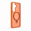 Dėklas Aizmugurējais vāciņš Evelatus Samsung Galaxy S26 Shield Case With MagSafe & Stand Matte Ring Oranžinis 4752192108397 EVESAMS26SCMSMRO (4752192108397)