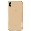 Dėklas Aizmugurējais vāciņš Nillkin Apple iPhone Xs Max Nature TPU Case Gold 6902048163348 Q/NKT 0182-2017 (6902048163348)