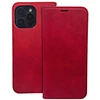 Dėklas Atveramie maciņi iLike Samsung Galaxy S25 Edge Smart Suede Book case Raudona ()