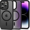 iPhone 16 Pro Max Tech-Protect Magmat MagSafe matinis dėklas telefonui, juodos spalvos