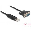 DELOCK adapterio kabelis USB 2.0 A tipo kištukas į 1 x nuoseklųjį lizdą, 50 cm