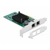 Delock PCI Express x4 kortelė 2 x RJ45 Gigabit LAN i82576