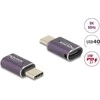 Delock USB adapter 24 pin USB-C (M) to 24 pin USB-C (W) (60286)