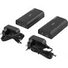 DELTACO Ethernet HDMI plėstuvas, iki 120 m 1080p su Cat6, Juodas / HDMI-221