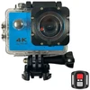 Dėklas iWear K1 Ultra HD 4K 16Mpix Wi-Fi Sporta Kamera ar 2'' LCD Tālvadību & 8x Fiksācijas Komplekts Zila