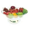 Skaitmeninės virtuvinės svarstyklės Rosberg R51651B, 5kg., dubuo, baterija, LCD ekranas, baltos
