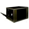 Digitus | Prie sienos tvirtinama spintelė | DN-19 07-U-SW | IP apsaugos klasė: IP20; Priekinės durys: Stiklinės durys, vienos pusės atidaromos; Spintelės tipas: Prie sienos tvirtinama spintelė; Įrangos montavimo gylis min.-maks.: 305-370 mm; Keliamoji galia: 100 kg; Matmenys 420 x 600 x 450 mm, | Juodas