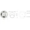 Dahua IPC-HDW1839T-A-IL-0280B-S6 Juodas