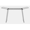 Džiovintuvas na pranie Brabantia HangOn Drying Rack Too 22M Matt Juodas