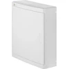 Elektro Plast Nasielsk 2425-00 Elegantiškas modulinis skirstomasis skydas 2x12 paviršiuje montuojamas IP40 N+PE baltos durys 2425-00
