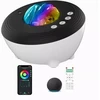 Elight J1 Aurora zvaigžņu projektors ar skaņām & Bluetooth skaļruni Smart Wi-Fi Aplikācijas / pukts vadību Balta