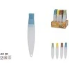 Aliejaus buteliukas su silikoniniu šepetėliu 40 ml, 4 rūšių, 19 x 4 x 4 cm, KITCHEN&GO