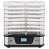 ETA Grybų, vaisių ir daržovių džiovintuvas | ETA930190000 Secca Premium | Power 380 W | Number of trays 8 | Temperature control | Integrated timer | Sidabrinis