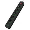 Riff F25U 2m pagarinātājs ar 3 Ligzdām + 3 USB + 1 USB-C