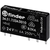 „Finder“ miniatiūrinė relė 1P 6A 24 V DC (34.51.7.024.0010)