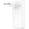 FIXED Slim 2xUSB-C Travel Charger, GaN, PD, 45W, baltas