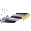 Acito Floorball sticks set: 12 sticks (85 cm)&3balls