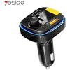 FM modulators yesido Bluetooth to FM Convert 43W fast car charger Y45 Juodas 6971050264671 Y45 (6971050264671)