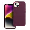 Dėklas Fusion Accessories Fusion Frame back case silicone for Xiaomi Redmi 12 4G 12 5G violetinė