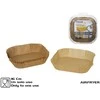 Karšto oro gruzdintuvės popierinė kepimo forma 16 cm (50 vnt.), 5 x 20 x 20 cm, KITCHEN&GO