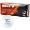 Galda tenisa bumbinas TIBHAR Outdoor TT-balls 10-p WH