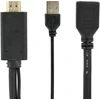 GEMBIRD A-HDMIM-DPF-01 aktyvus 4K HDMI į DisplayPort adapteris, juodas
