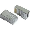 GEMBIRD PLUG5SP/50 Gembird ekranuotas modulinis kištukas 30u auksiniu dengtas, 50 vnt, vientisas ir suvytas