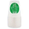 Gogreen Go Žalias ecological glasses 350ml 10 pcs. baltas