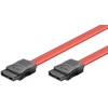 Goobay HDD S-ATA laidas 1,5 GB/s / 3 GB/s 50915 0,5 m, Raudona