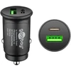 Goobay 59521 27 W Power Delivery Dual-USB automobilinis greitojo įkrovimo įkroviklis USB-C PD | Goobay