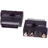 Adapteris AV Goobay Scart – kompozitinis juodas (50123)