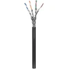 Goobay | CAT 6 lauko tinklo kabelis, S/FTP (PiMF), 100 m | 57195 | U/UTP | Juodas