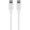 Goobay USB-C,Įkrovimo ir sinchronizavimo kabelis, 2 m, baltas | Goobay