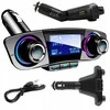 Goodbuy UFO auto fm raidītājs 2.1A usb flash sd bluetooth 5.0 juodas