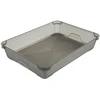 Blackfit8 Keeeper Basket mini A4 Mirko 36x26,5x7cm crystal pilka (transparent)