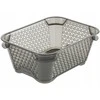 Keeeper Basket mini A7 Mirko 16x12x7cm crystal pilka (transparent)