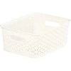 Plastikinis krepšys CURVER MY STYLE, baltos spalvos, h10 x 25,5 x 19,6 cm, 8 L