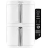 Karšto oro gruzdintuvė Ninja Double Stack XL, 2 lygių, 9,5 l, SL400EU, balta