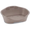 Stefanplast lova su miegamąja dalimi, 6 miegamosios vietos, 118x80x39,5 cm, šviesiai pilka