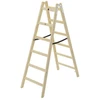 Hailo Dvipusės kopėčios H40 StandardLine | medinės | 2x6 pakopų
